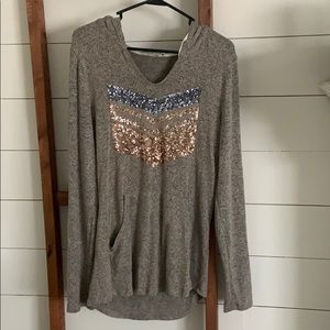Chance or Fate Chevron Tunic